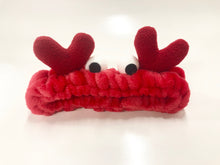 Load image into Gallery viewer, Bubble Eye Crab Microfiber Bowtie Headband