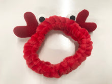 Load image into Gallery viewer, Bubble Eye Crab Microfiber Bowtie Headband