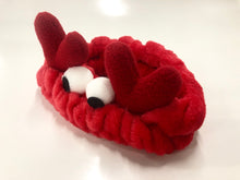 Load image into Gallery viewer, Bubble Eye Crab Microfiber Bowtie Headband